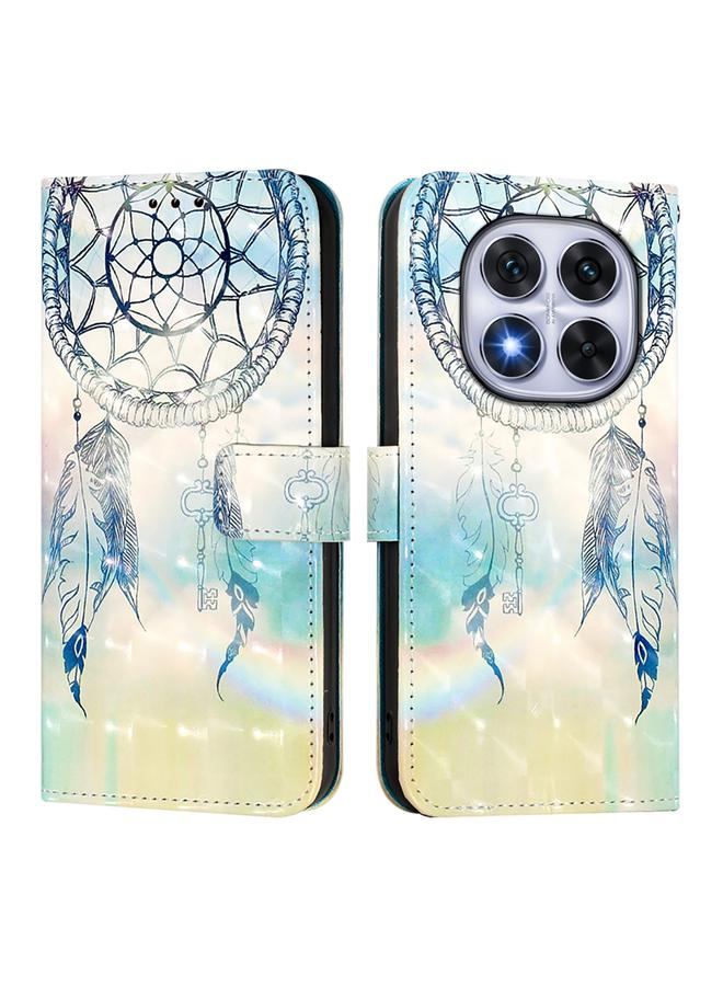 S-TOP Case For Redmi Note 14 Pro 5G / 14 Pro+ 5G 3D Painting Horizontal Flip Leather Phone Case - Image 2