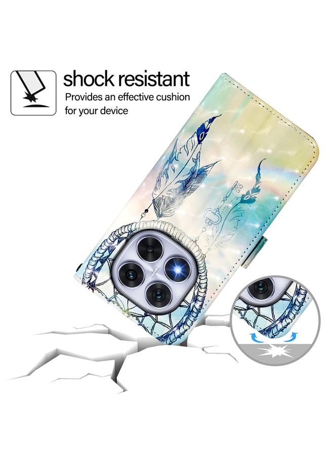 S-TOP Case For Redmi Note 14 Pro 5G / 14 Pro+ 5G 3D Painting Horizontal Flip Leather Phone Case - Image 5