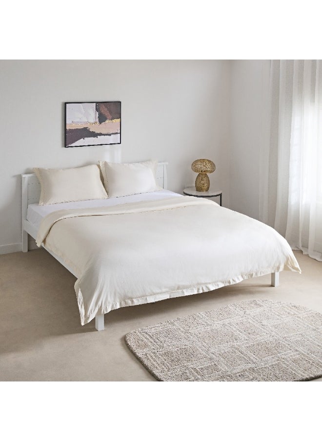 Home Box Essential 3-Pieces Super King Duvet Cover Set 240 x 220 cm  - Image 3