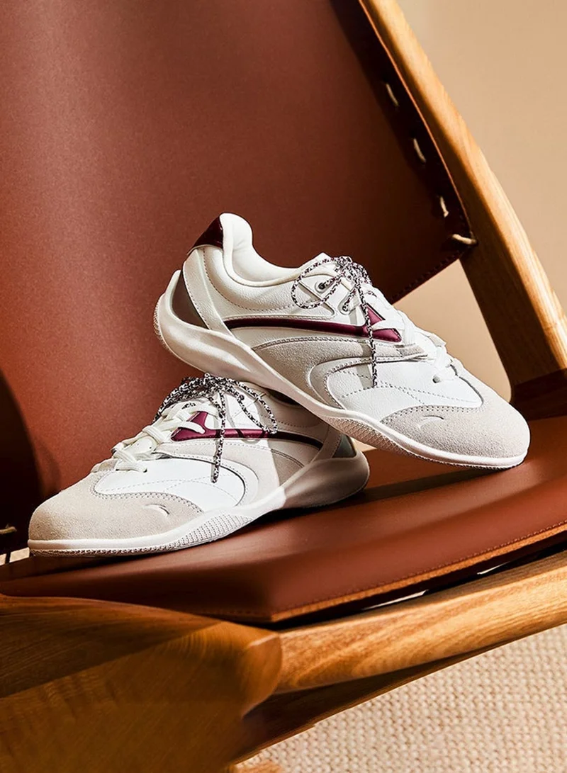 ANTA Opera Paris Ballet Sneakers / Ballet-Inspired Detailing / Elegant Curves