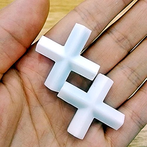 BBTCTY Magnetic Stirrer Stir Bar PTFE Magnetic Mixer Stir Bars Cross Shape (9X25mm, 3PCS) - Image 2