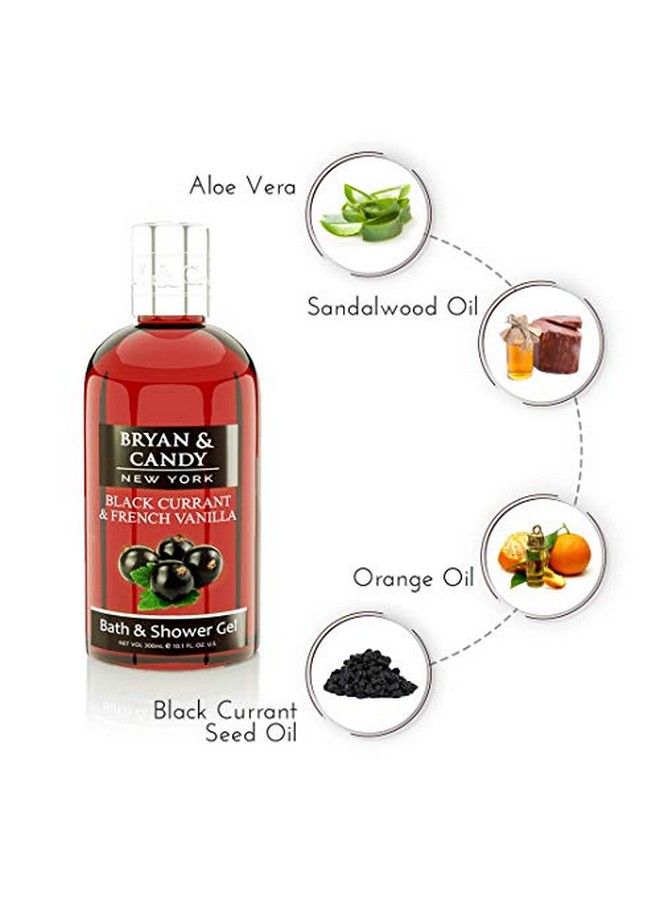 BRYAN & CANDY New York Black Currant And French Vanilla Shower Gel (300Ml) With Aloe Vera And Essential Oils. Gentle Moisturizing Body Wash For Soft Supple Skin - Image 4