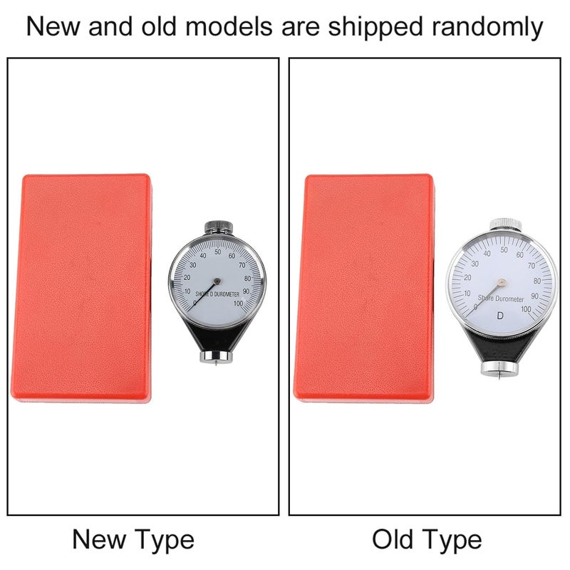 مقياس صلابة الإطارات المطاطية من النوع A الساحلي 0-100 درجة دقيق ومتين من السبائك الحجم D - Image 4