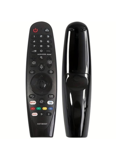 AKB75855501 بديل جهاز التحكم عن بعد للتلفزيون الذكي LG جهاز التحكم عن بعد بالأشعة تحت الحمراء مناسب للعديد من موديلات التلفزيون الذكية LG