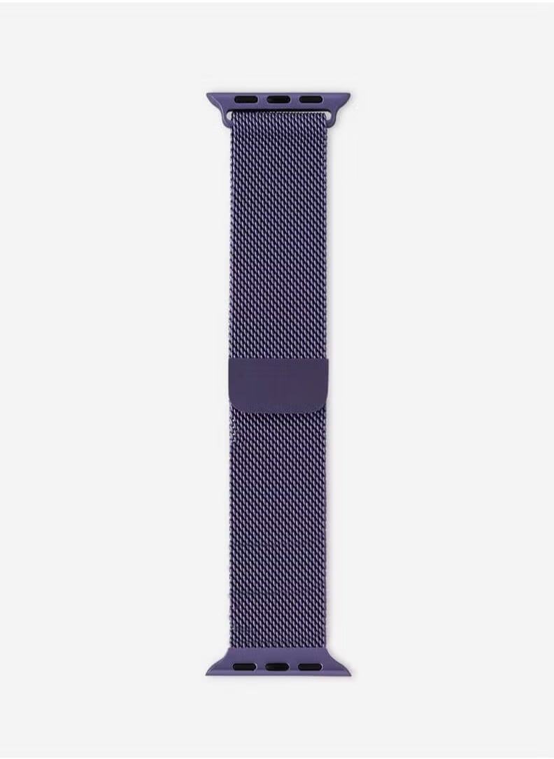 TIGER - Apple Watchband 42mm, 44mm, 45mm, 49mm Milanese Apple Watch Strap – Adjustable, Stylish Stainless Steel Mesh Band for Apple Watch Series 1-8, SE, Ultra – Comfortable, Durable, Sleek Design for Everyday Wear - Image 1