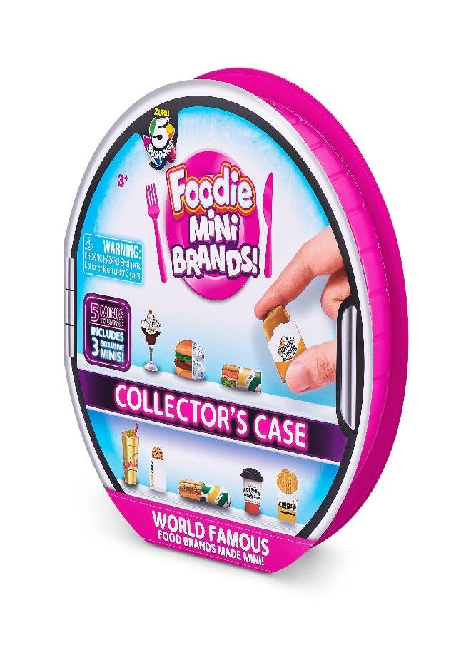 5 Surprise 5 Surprise 77288 Brands Includes 5 Mystery Foodie Collector's Case, Store and Display 30 Mini Collectibles, Fast Food Toys and Shopping Accessories  - Image 2