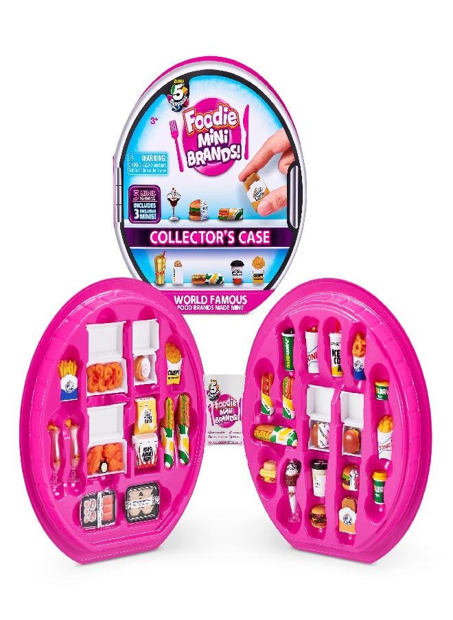 5 Surprise 5 Surprise 77288 Brands Includes 5 Mystery Foodie Collector's Case, Store and Display 30 Mini Collectibles, Fast Food Toys and Shopping Accessories  - Image 4