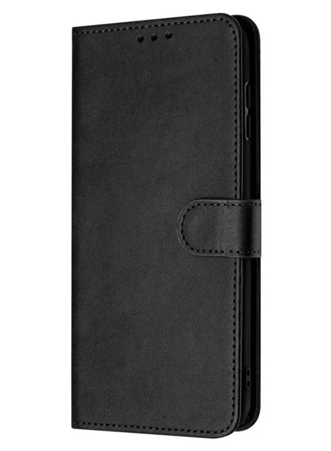 PU Leather Flip Wallet Case Compatible with Oppo Reno 14