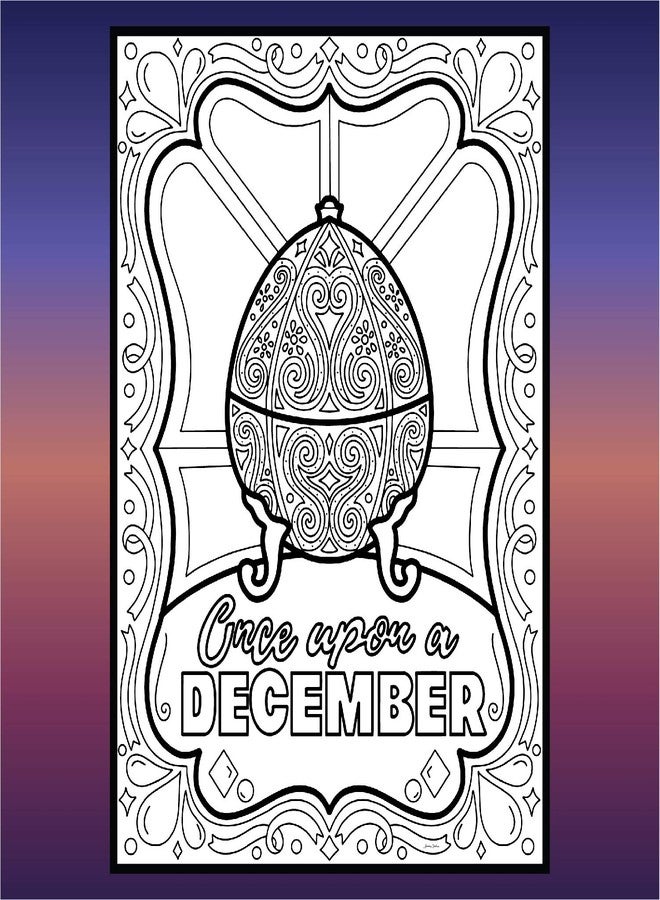 Coloring Broadway - Anastasia Inspired Coloring Pages (Set of 4) “Home, Love, Family” Collection, Broadway Musical Merchandise, Ideal Gift for a Broadway Theater Lover - Image 4