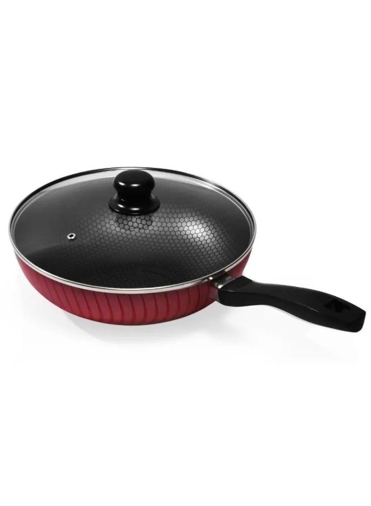 Baroly Deep frying pan with lid non-stick available in several sizes - Image 3