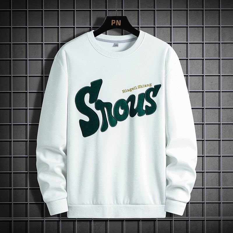 Hooded Sweatshirt Trendy Brand Men'S Style Plus Size Casual Loose Couple Outfit Men'S Autumn Jacket - Image 2