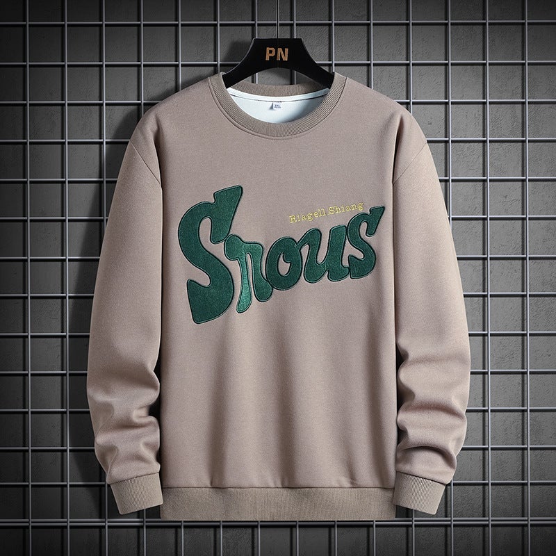 Hooded Sweatshirt Trendy Brand Men'S Style Plus Size Casual Loose Couple Outfit Men'S Autumn Jacket - Image 3