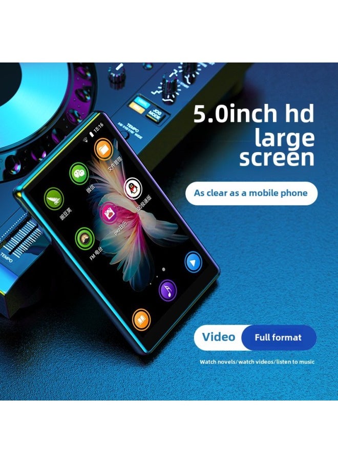 Generic 5 Inch Wifi Internet Access Android Small Mp4 Novel Mp5 Full Screen Bluetooth Smart Player Portable Mp3-Body Color:Black-Memory Capacity:16GB  - Image 3