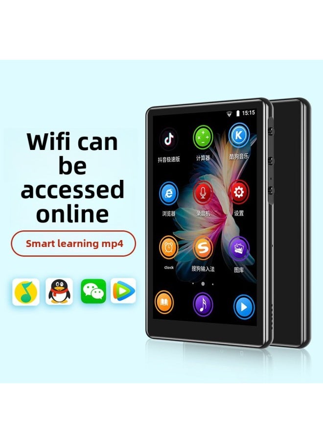 Generic 5 Inch Wifi Internet Access Android Small Mp4 Novel Mp5 Full Screen Bluetooth Smart Player Portable Mp3-Body Color:Black-Memory Capacity:16GB  - Image 2