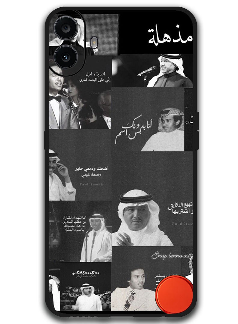 Theodor Protective Case Anti Scratch Shock Proof Bumper Cover For Nothing CMF Phone 1 Arabic Design (113) - Image 1