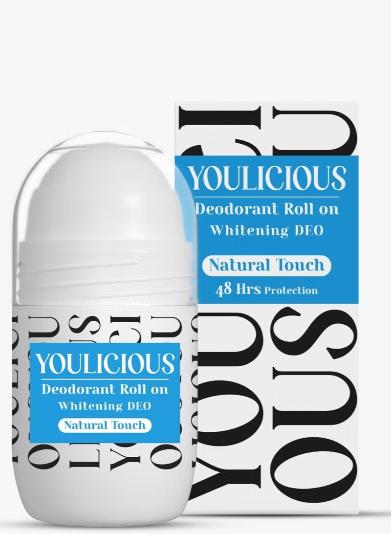 Youlicious Deodorant Roll On, Natural Touch & Naughty Fruity - 50ml*2 - Image 2