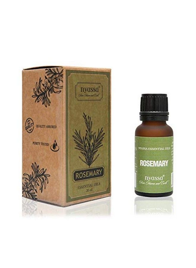 Nyassa Rosemary Essential Oil 20Ml. Pure And Natural With No Parabens Silicons Petroleum. Use With A Carrier Oil. For Healthy Hair.& Acne Prone Skin Too.  - Image 3