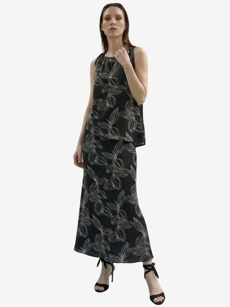 ماي فاشن MY FASHION Lyocell Two-Piece Coord Set