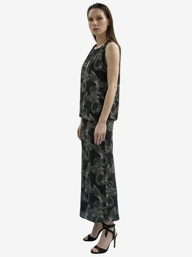 My Fashion Black MY FASHION Lyocell Two-Piece Coord Set for Women | Best Price UAE