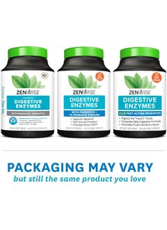 Digestive Enzymes With Probiotics - Ultra Effective Plant Based Vegan Blend - The Best & Most Powerful Digestive Dietary Supplement for Men and Women - 180 Vegetarian Capsules - Strengthens Digestion - pzsku/Z23D6B53C6A7A219B515AZ/45/_/1741000338/edd6ede3-2c8b-4521-b159-7ad1976af5a3