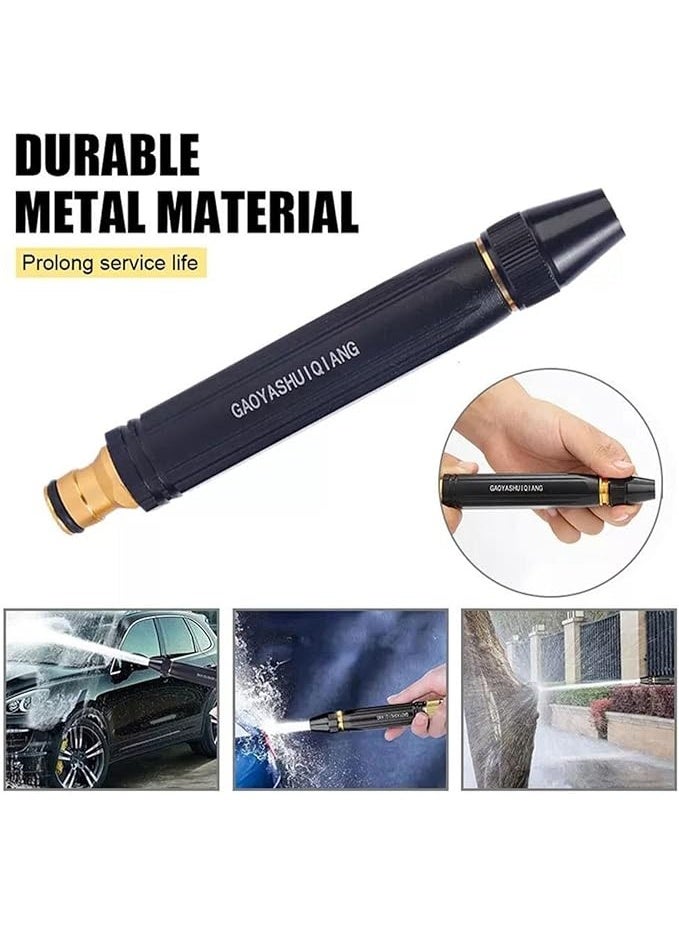 Fixer Fixer High-Pressure Garden Hose Nozzle – Durable Metal Water Sprayer with 3 Adjustable Spray Patterns – for Car Wash, Pet Cleaning, Garden Watering, Lawn & Outdoor Use  - Image 4