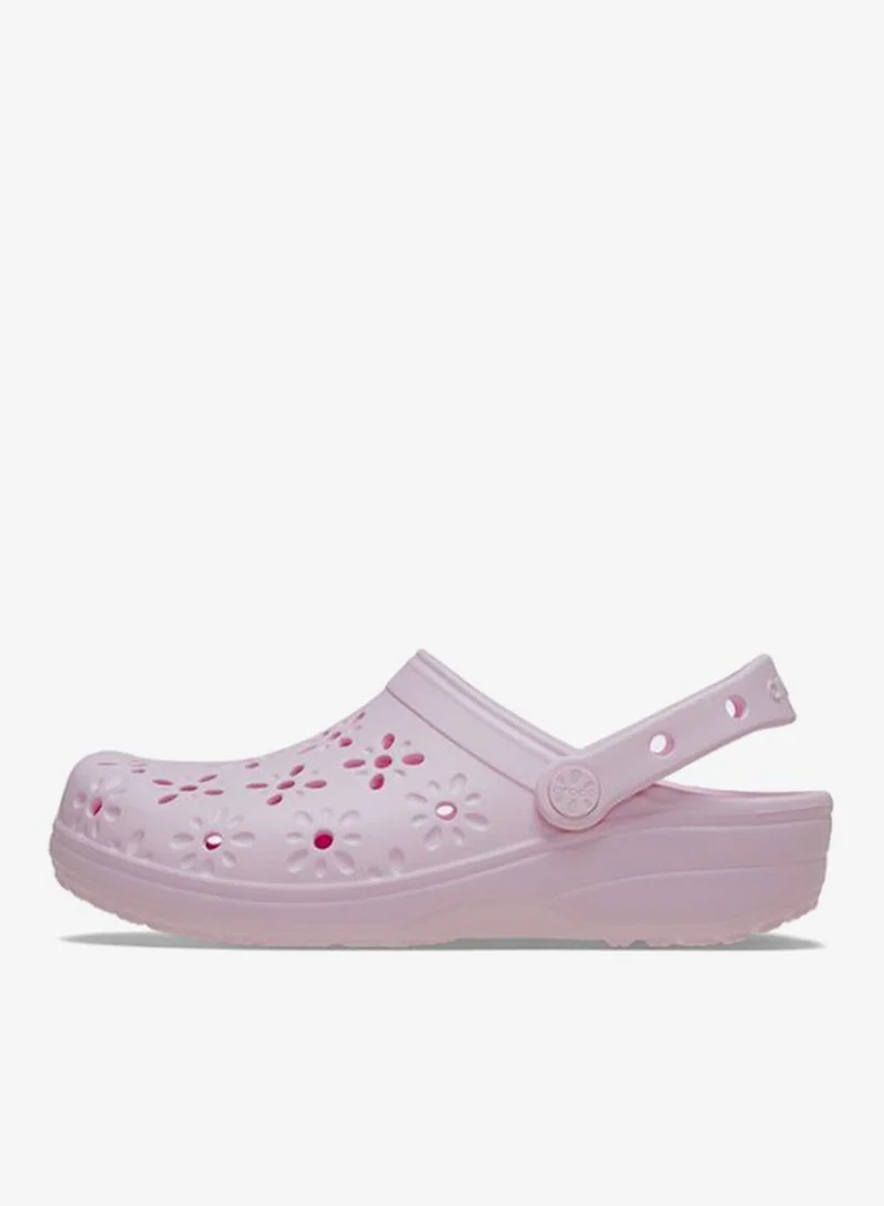 كروكس Classic Floral Cut Out Clog Sandals