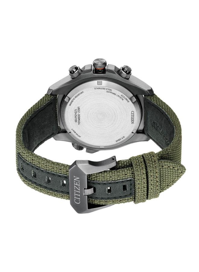 CITIZEN Men's Nylon (CORDURA®) Promaster Land Eco-Drive Watch JV1005-02W - 44 mm - Image 3