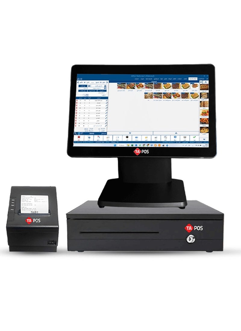 TA POS - Cashier machine with bill printer and cash drawer without software - Image 1