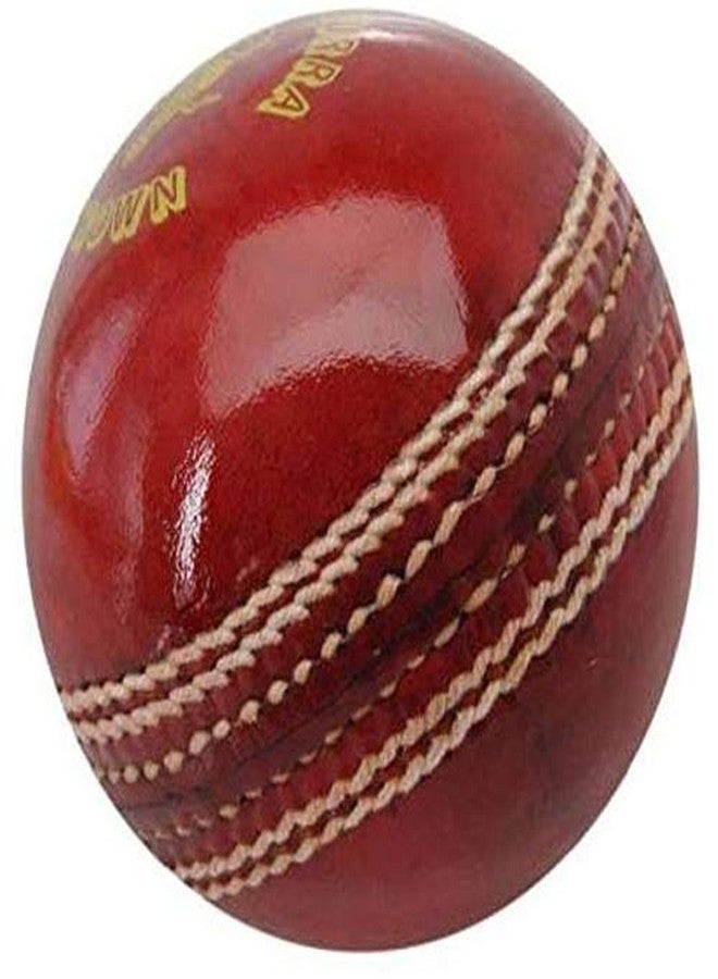 كرة كريكيت جلدية GRB_2 GRS® (حمراء) عبوة من قطعتين - Image 3
