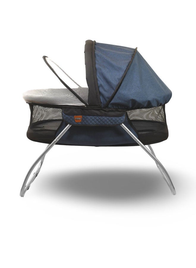 Petit bebe Baby Cot Bed Premium Dark Blue  - Image 2