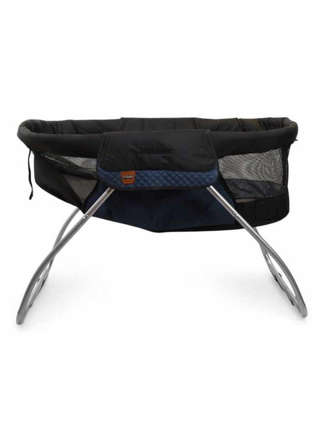 Baby Cot Bed Premium, Dark blue
