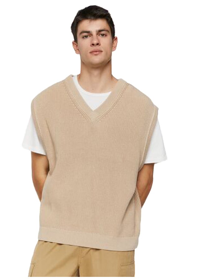 FOREVER 21 Contrast-Hem Sweater Vest - Image 2