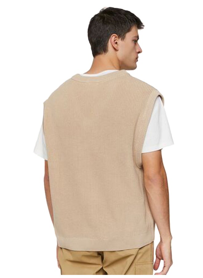 FOREVER 21 Contrast-Hem Sweater Vest - Image 4