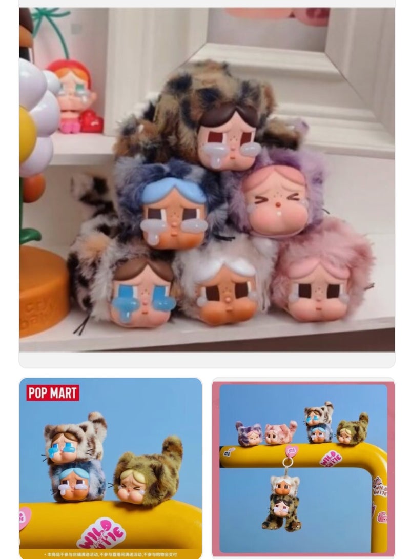 POP MART CRYBABY Wild But Cutie Series Vinyl Plush Pendant Blind Box new gift  - Image 2