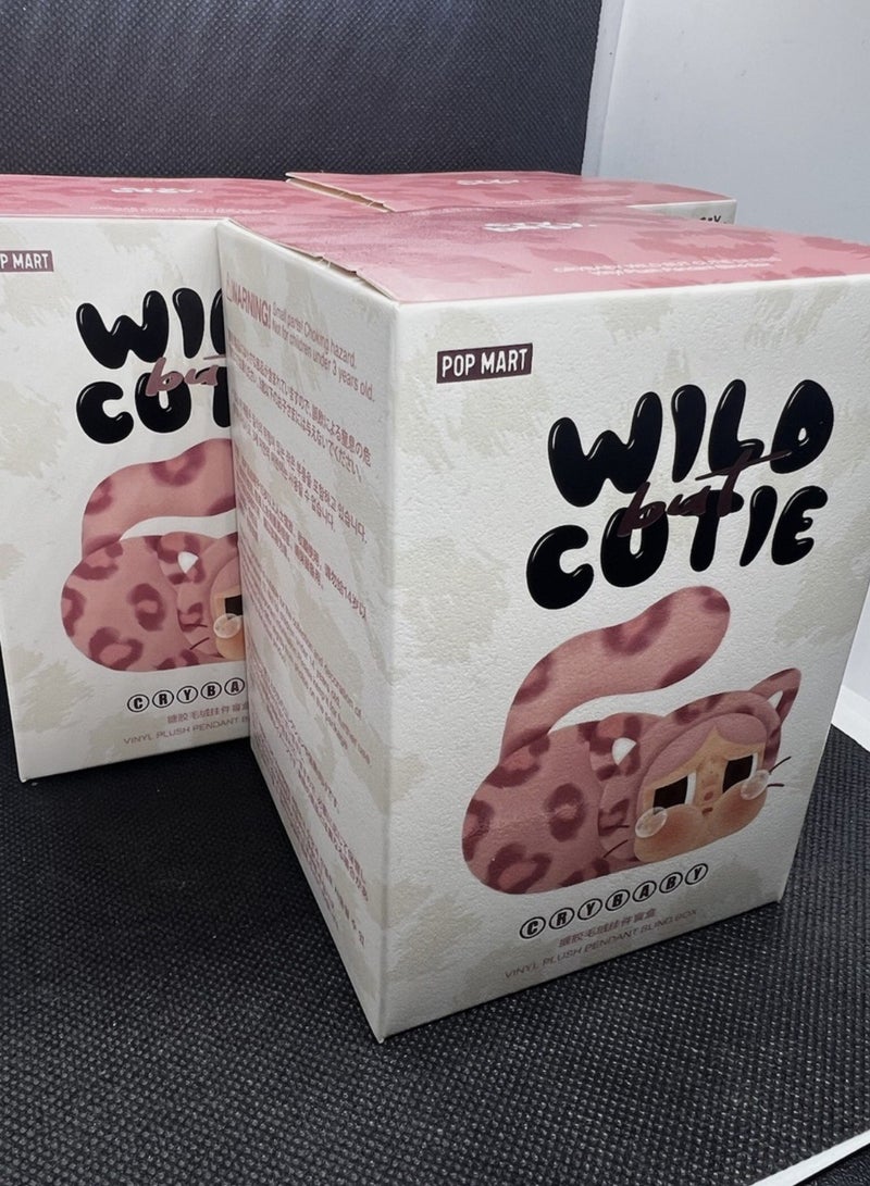 POP MART CRYBABY Wild But Cutie Series Vinyl Plush Pendant Blind Box new gift  - Image 5