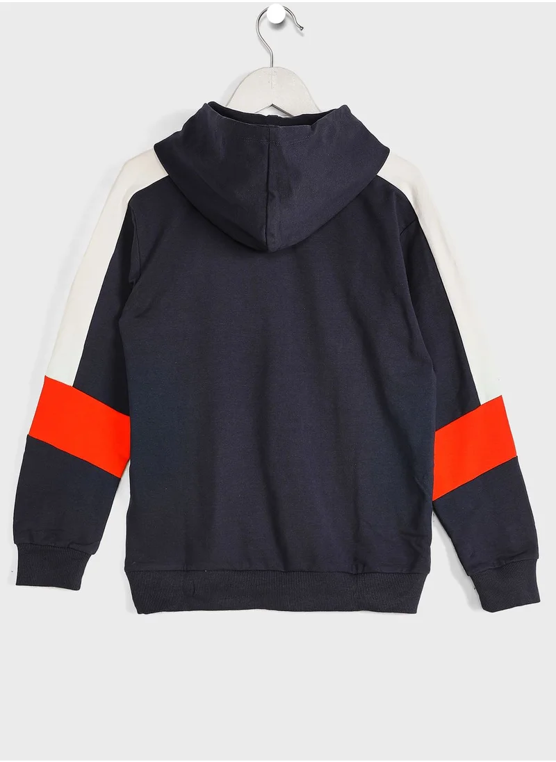 Hummel Kids Bugge Logo Hoodie