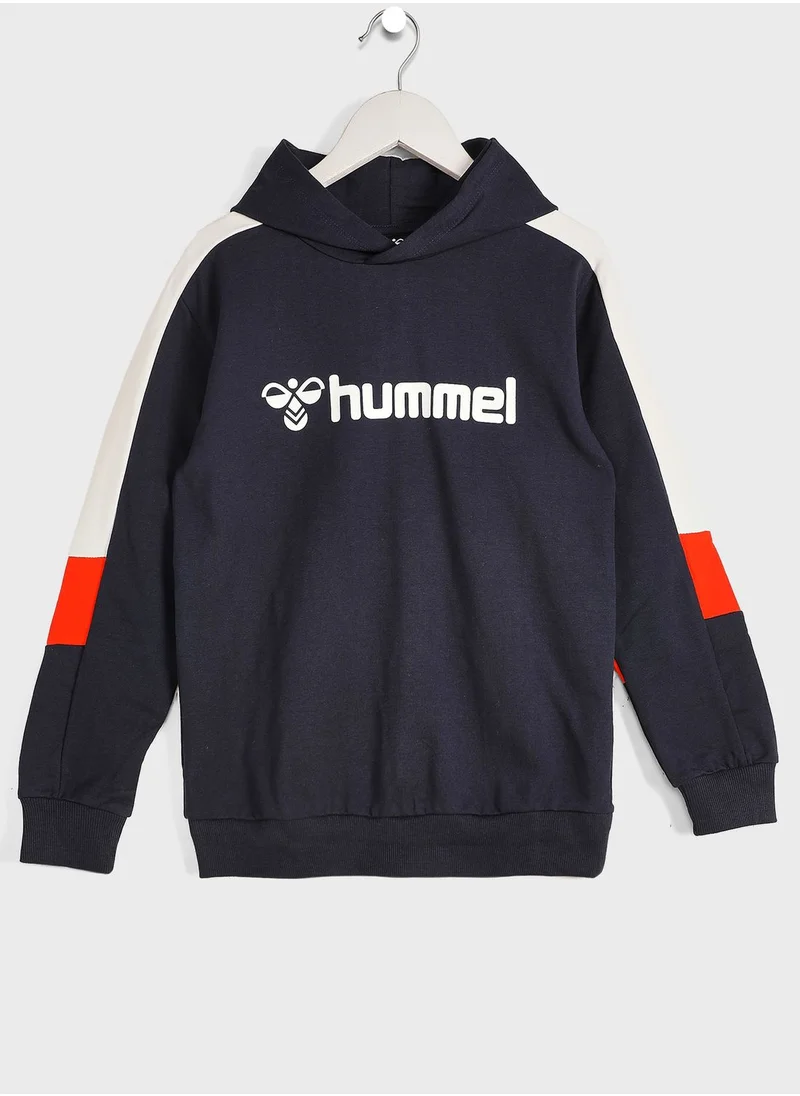 Hummel Kids Bugge Logo Hoodie