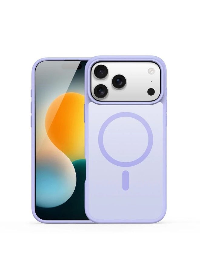 DUX DUCIS Yind Series Cover for the iPhone 17 Pro Max Mobile phone MagSafe a slim, TPU Hybrid PC  cover made of TPU, polycarbonate silicone - Light Purple - Image 1