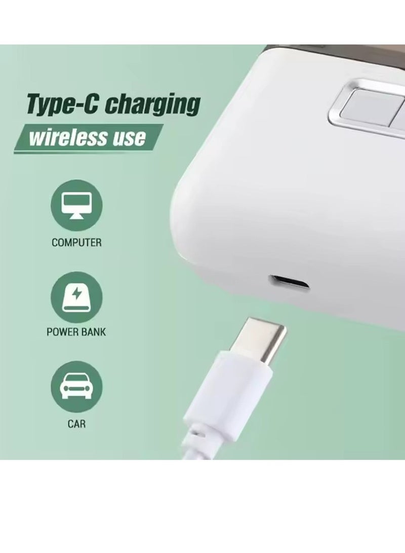 Seemagic 2-in-1 Electric Nail Clipper & Polisher – Automatic Fast Trimming & Smooth Filing for Adults & Kids | Safe, Pain-Free Manicure & Pedicure | USB Rechargeable, Portable & Lightweight | Includes Nail Brush & Cleaning Tools - Image 5