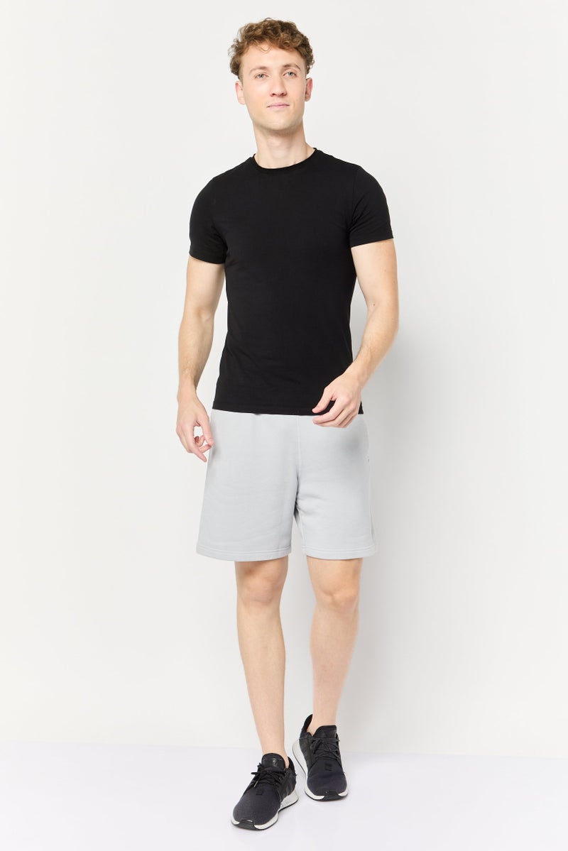 Reebok Men Sportswear Fit Training Shorts, Grey  - Image 2