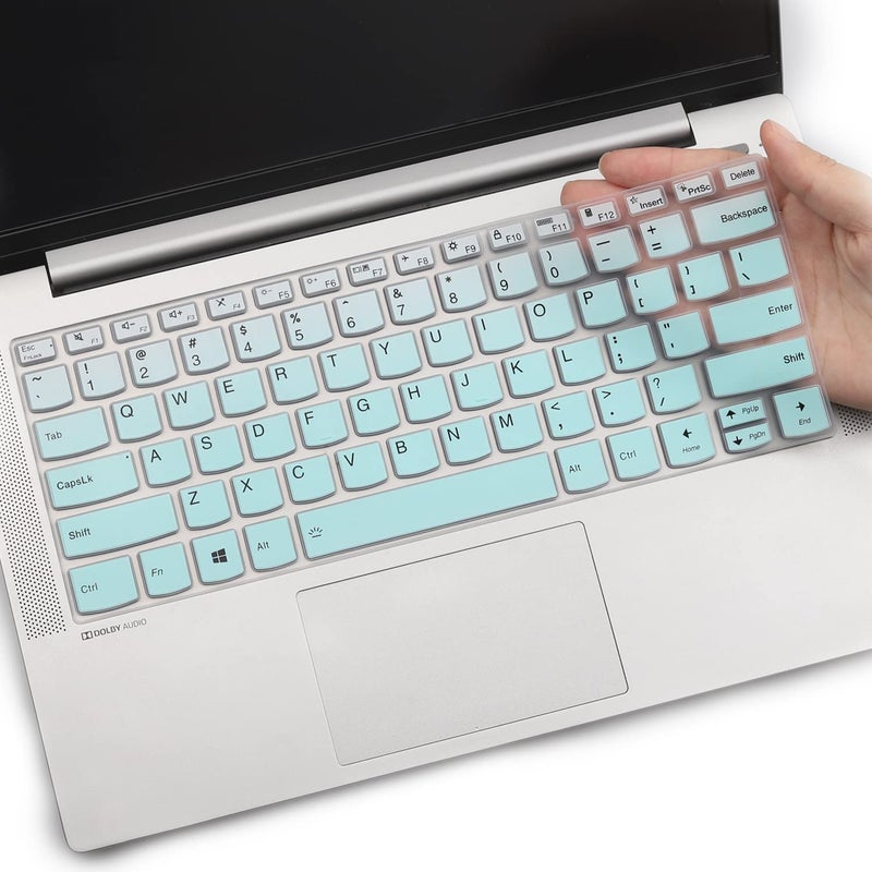 MUBUY-GOL غطاء لوحة مفاتيح لجهاز Lenovo Yoga 5i 7i 9i 14" 2 في 1، Lenovo Flex 5 14"، Ideapad 5 14"، Lenovo Slim 7 9 14"، IdeaPad Flex 5 5i 14، IdeaPad Slim 5i 7i Pro، ThinkBook 14 14s G2 G3 غطاء لوحة مفاتيح-MG - Image 1