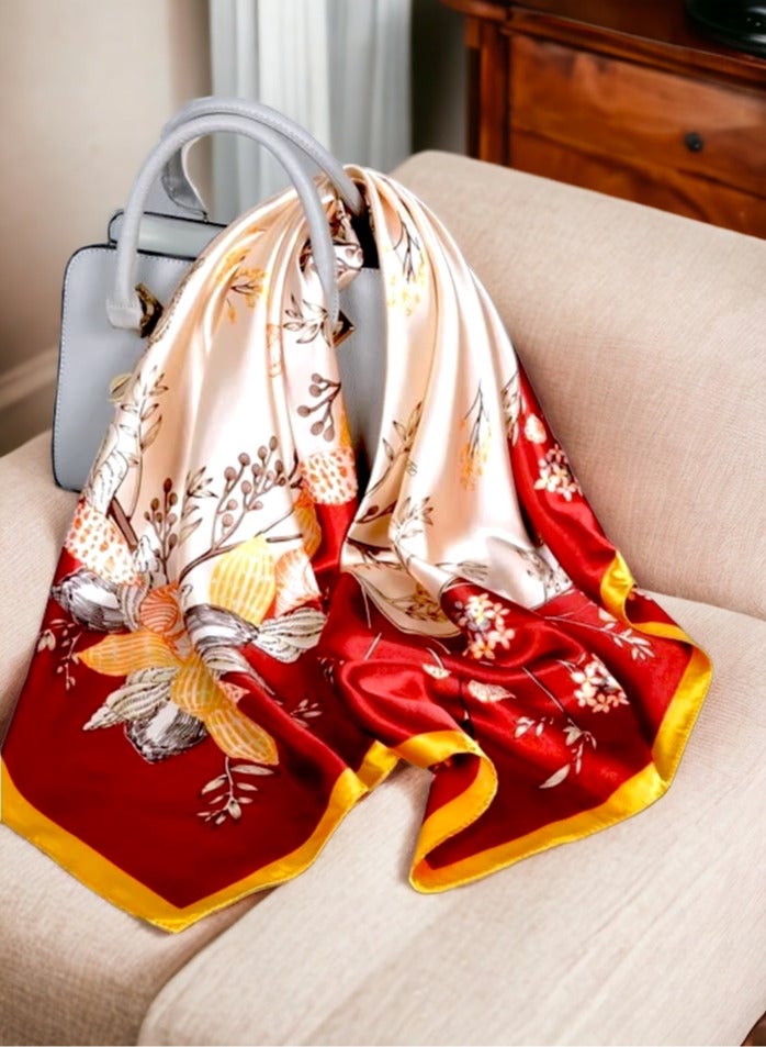 أولودينيز  شاح متعدد الاستخدامات أنيق - مثالي للعنق وحقائب اليد النسائية والحجاب - Image 2