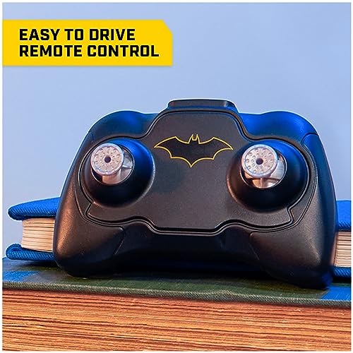 DC Comics, Batman Batmobile Remote Control Car, Easy to Drive with 4-inch Batman Figure, Kids Toys for Boys and Girls Ages 4 and Up - Image 5