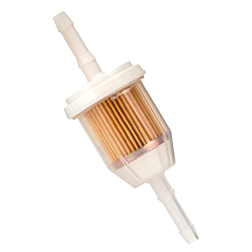 10L0L Fuel Filter with 1/4" and 5/16" Fuel Line for Gas Golf Cart Yamaha EZGO Club Car DS Precedent, OEM 72084G01, JN6-F4560-00, JN3-F4560-00 - Image 4