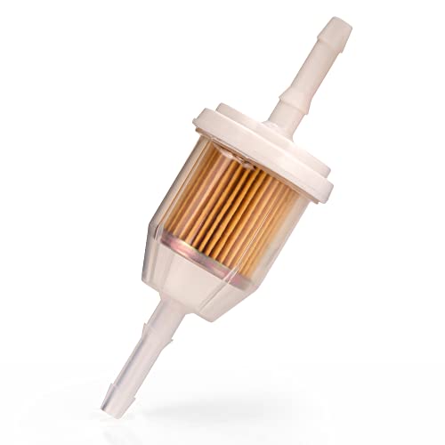 10L0L Fuel Filter with 1/4" and 5/16" Fuel Line for Gas Golf Cart Yamaha EZGO Club Car DS Precedent, OEM 72084G01, JN6-F4560-00, JN3-F4560-00 - Image 5
