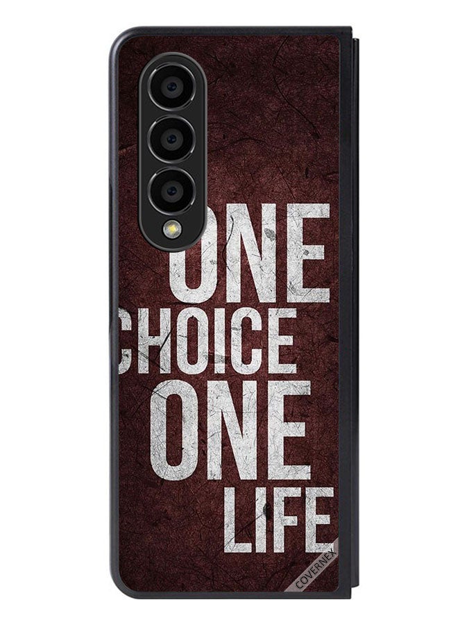 Covernex Protective Case Cover For Samsung Galaxy Z Fold 4 One Choice One Life - Image 1