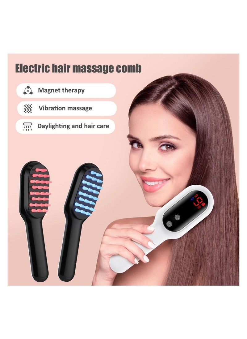 Generic - Electric Hair Growth Comb Infrared Laser Hair Care Style Anti-Hair Loss Hair Red Light Treatment Head Massager Hair Brush - Image 1