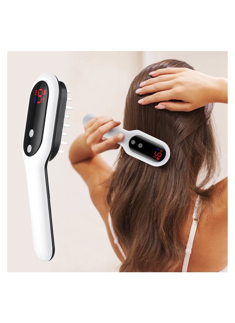 Generic - Electric Hair Growth Comb Infrared Laser Hair Care Style Anti-Hair Loss Hair Red Light Treatment Head Massager Hair Brush - Image 1