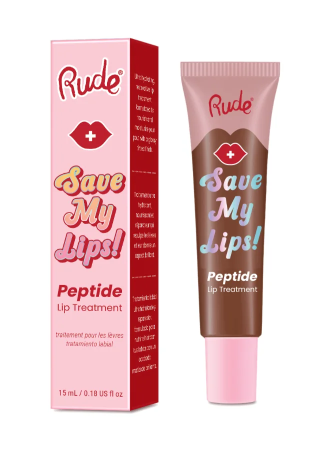 روود Save My Lips Peptide Lip Treatment - Coffee & Caramel