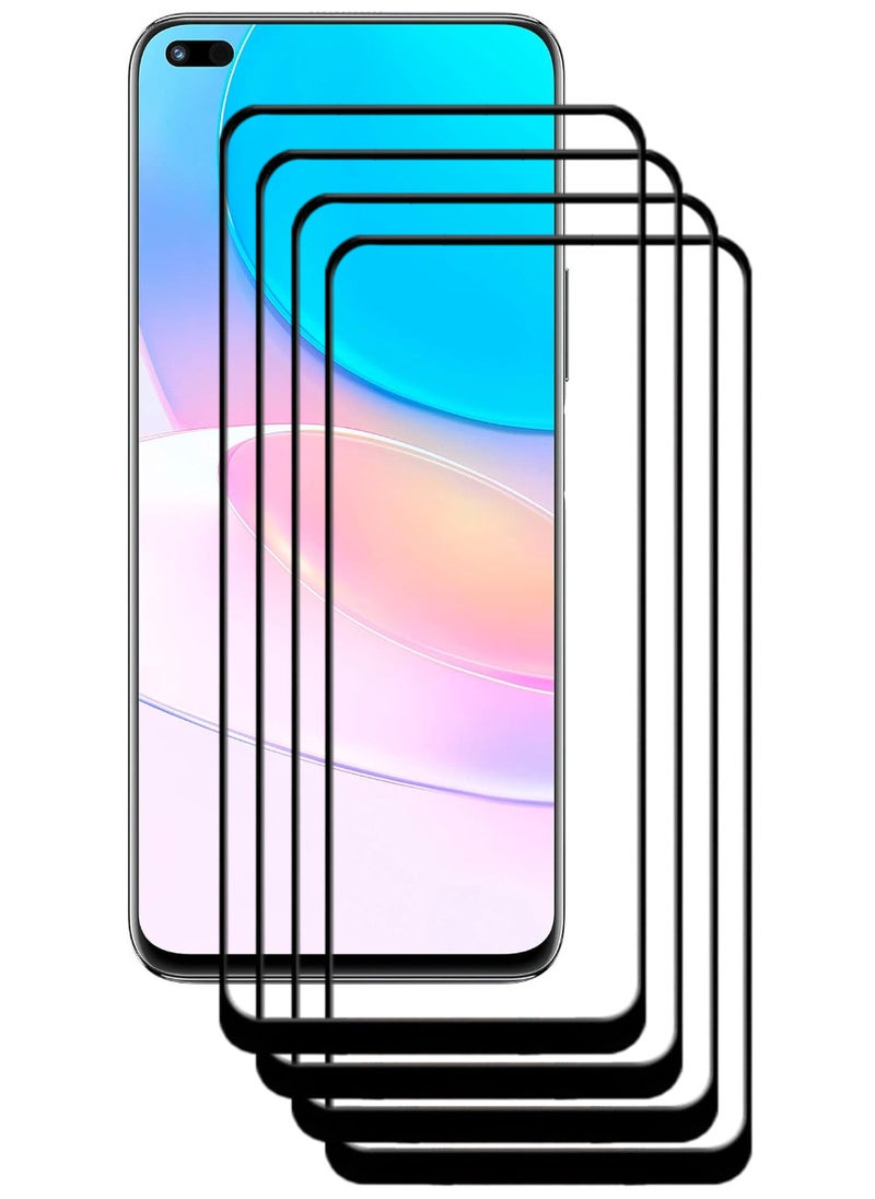 ACLIX 4 Pieces Antistatic ESD Dustproof Premium Quality High Definition Tempered Glass Screen Protector Designed For Huawei nova 8i - Image 1